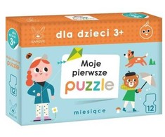 Dėlionė Kangur Gry Dla dzieci 3+ Moje pierwsze puzzle Miesišce 40667