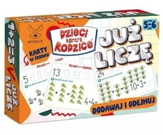 Kangur Gry Dzieci kontra rodzice gra Już liczę 5-6 40094