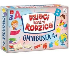 Kangur Gry Dzieci kontra rodzice gra Omnibusek 4+ 75468