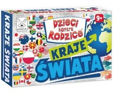Kangur Gry Dzieci kontra rodzice gra Kraje wiata 42876