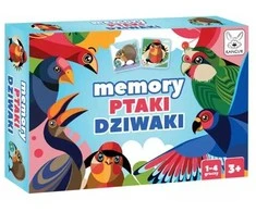 Dėlionė Kangur Kengūros žaidimų atminties žaidimas „Paukščių keistuoliai“ 40896