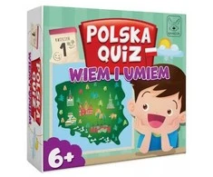 Kangur Gry Gra quiz Polska Wiem i umiem 6+ 40162