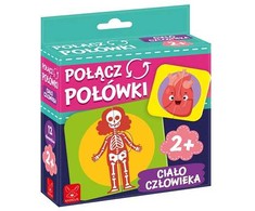 Dėlionė Kangur Gry Połšcz połówki Ciało człowieka 41305