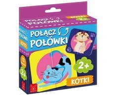 Dėlionė Kangur Kengūros žaidimas „Sujunkite katės puses“ 41329