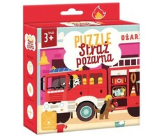Dėlionė Kangur Gry Puzzle Straż Pożarna 3+ 41565