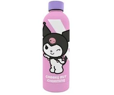 Gertuvė Kids Euroswan Bidon Kuromi 600 ml aliuminio butelis