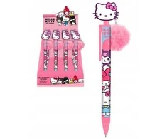 N Pms Długopis Hello Kitty dekoratyviniai rašikliai su dekoratyviniais elementais, 12 vnt.