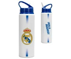 Gertuvė KIDS Bidon Buteliukas Z Ustnikiem Dla Fana Real Madryt Aluminiowy 750 Ml Na Prezent / Rm00036