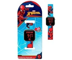 Kids Euroswan Skaitmeninis Laikrodis Led Skaitmeninis Dziecięcy Dla Dzieci Spiderman Spider-man / Spd4987