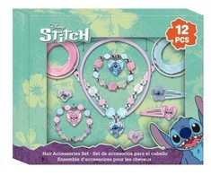 Kids Euroswan Rinkinys Biżuterii Dla Dziecka 12szt Lilo I Stitch Priedai Do Włosów Spinki / St00102