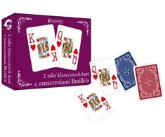 Kukuryku Kortos klasyczne ze znakiem Braillea 64718