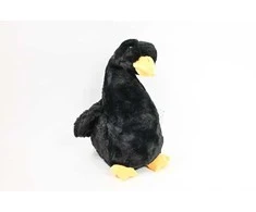 Czarna Pliušinė Žąsis Juoda 30 cm