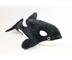 Lean Toys Pliušinis ryklio žaislas 50 cm pilkas