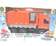 Šiukšlių mašina Lena Mercedes Actros, 72 cm (išlaiko 50 kg apkrovą)