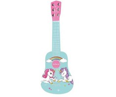 Lexibook - Mano pirmoji vienaragio medinė gitara (K205UNI)