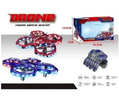 Madej Mini dronas R/C 2 spalvų LED šviesa 014503 11516