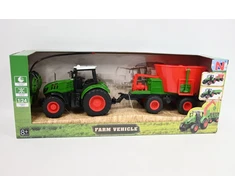 Madej Traktorius R/C su priekaba 1:24 014198 08059