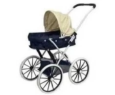 Madej Vežimėlis gondola dideli ratai gran-beige 011762 82977
