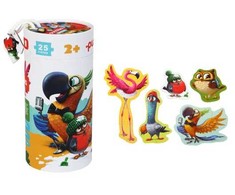 Cubika Puzzlika dėlionė "Paukščiai"