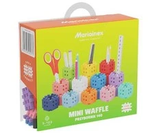 MARIOINEX 905777 Mini vaflis - įrankių dėžė 140 vnt.