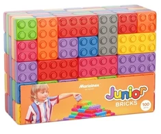 Marioinex Konstruktoriaus kaladėlės Plytos Junior 100 vnt. langai+durys 09911