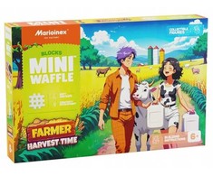 Marioinex *****Klocki waffle Farmer czas zbiorów 100el 07566