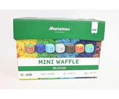 Marioinex Mini Waffle building blocks, 406 pieces