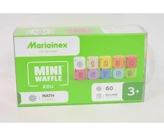 Marioinex ***** Vafliniai blokai EDU kubeliai matematika. 60el 06408