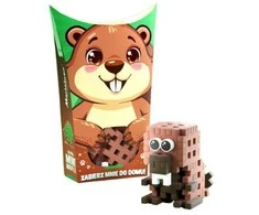 Marioinex *****Klocki waffle mini PocketPets Bóbr 07061