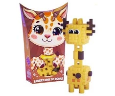 Marioinex *****Vafliniai mini kaladėlės PocketPets Žirafa 06880
