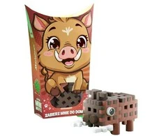 Marioinex *****Klocki waffle mini PocketPets Dzik 07016