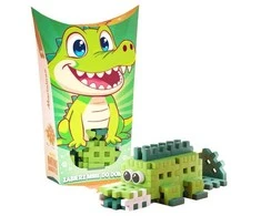 Marioinex *****Vafliniai mini kaladėlės PocketPets Krokodilas 06910