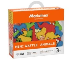 Marioinex *****Vafliniai kaladėlės mini gyvūnai 62 vnt. 07429