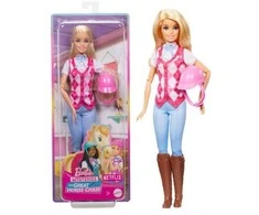 Mattel BARBIE MALIBU MYSTERIES lėlė raitelė (HXJ38)