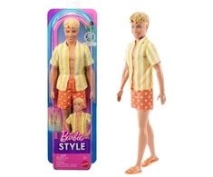 Mattel BARBIE KEN madistas dryžuotais marškiniais - Ken's 65th (JJN66)