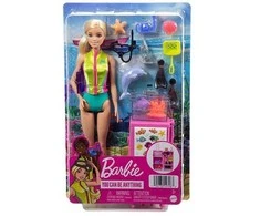 Lėlė Barbie Careers Skirtas šviesiems plaukams doll Marine Biologist HMH26 Mattel