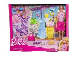 Barbie Lėlė Barbė Barbės drabužiai ir lėlė Mix-and-Match mados HKB07