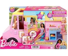 Mattel Barbie Barbė - Limonadinis sunkvežimis su 25vnt. (HPL71)