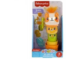 Mattel Nešiojamas žaidimų rinkinys „Gyvūnai“ – sulankstomi žaislai