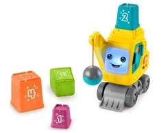 Fisher Price Mattel FP Happy Crane Stack ir Count HWY64 /2