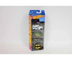 Mattel „Hot Wheels DC Comics“ figūrėlė, 5 vnt., Betmenas, 7 cm