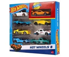 Mattel Hot Wheels 8 Automobilių Rinkinys su Išskirtiniu Modeliu