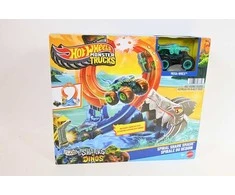 Mattel Hot Wheels Corkscrew Shark Smash JFR08 trasa