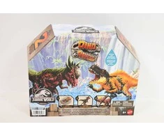 Mattel JURASSIC WORLD Dino Reveal Battle pack JDC59 JDC60