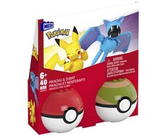 Mega Bloks MEGA POKEMON POKEBALL PIKACHU IR ZUBAT