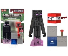 Mattel Figūrėlė Minecraft Redstone įkrautas Endermanas
