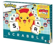 Mattel „Scrabble Pokemon“.