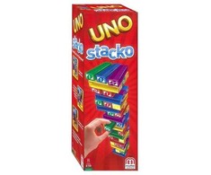 Mattel *****UNO gra Stacko Jenga Block Game 43535 /4
