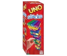 Mattel *****UNO gra Stacko Jenga Block Game 43535 /4