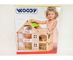 Medinis 2 aukštų namas WOODYLAND + priedai 91329 13299